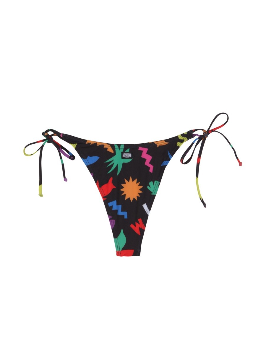 Moschino - ALL OVER PRINT BIKINI BRIEFS - Image 6