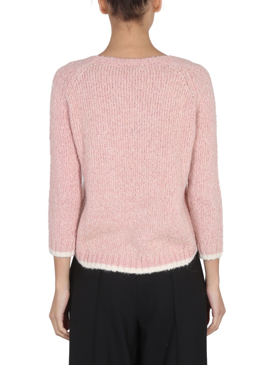 ASPESI ALPACA BLEND SWEATER - Image 3
