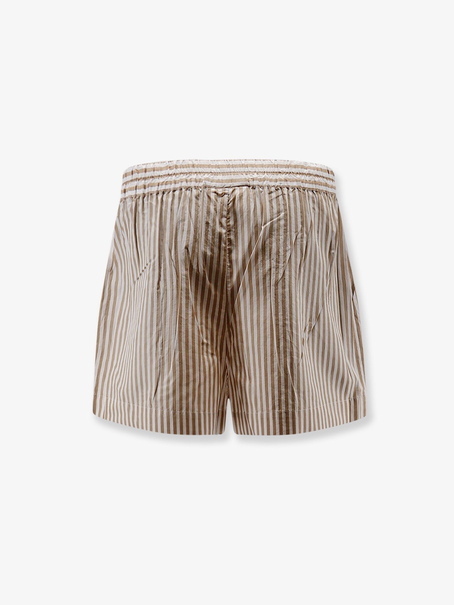 Amani cotton Bermuda shorts with striped pattern - Image 2