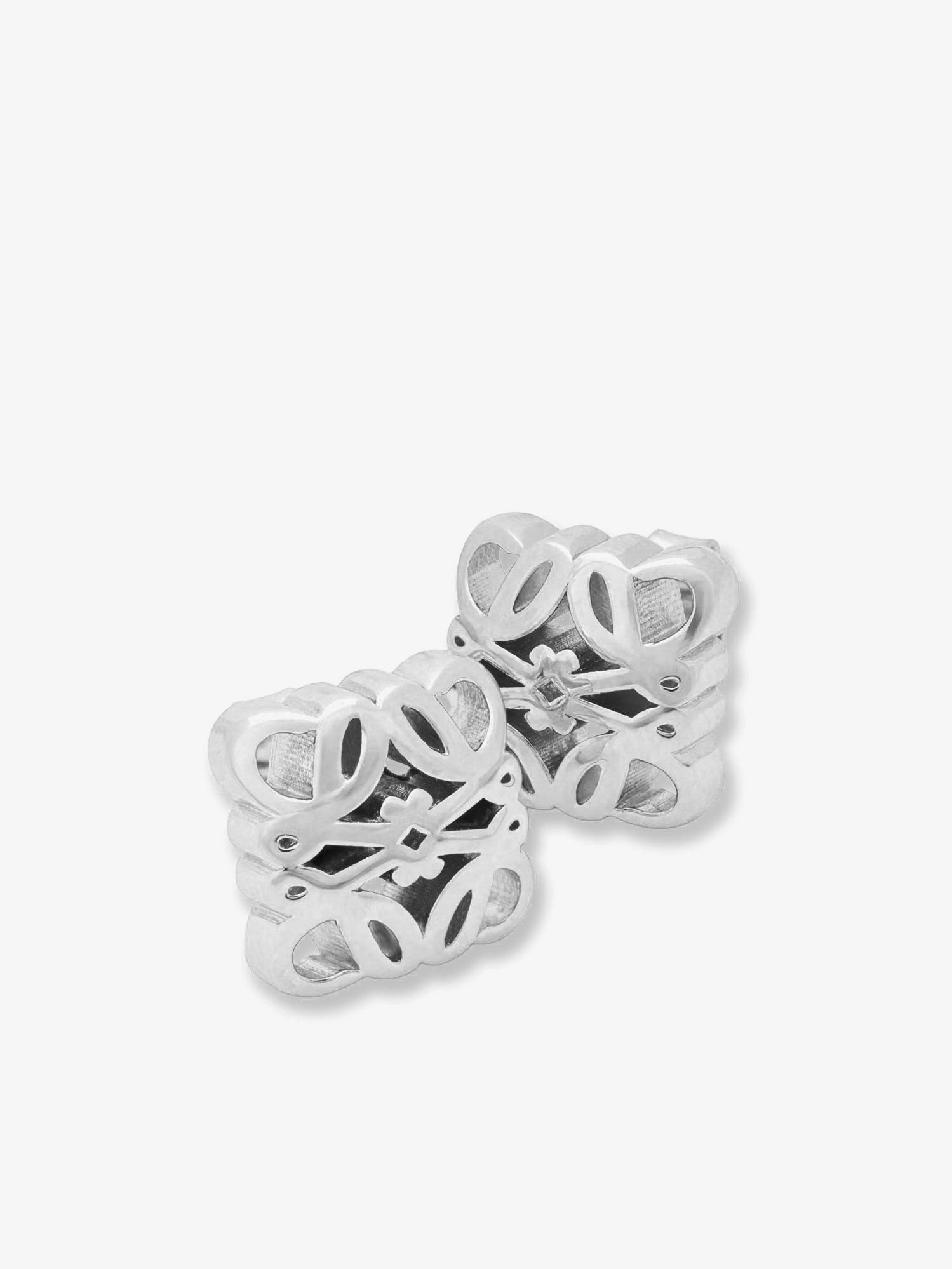 Anagram Bombé sterling silver earrings - Image 2