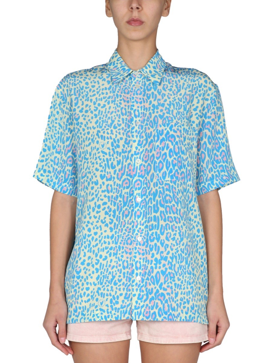 stella mccartney ANIMAL PRINT SHIRT