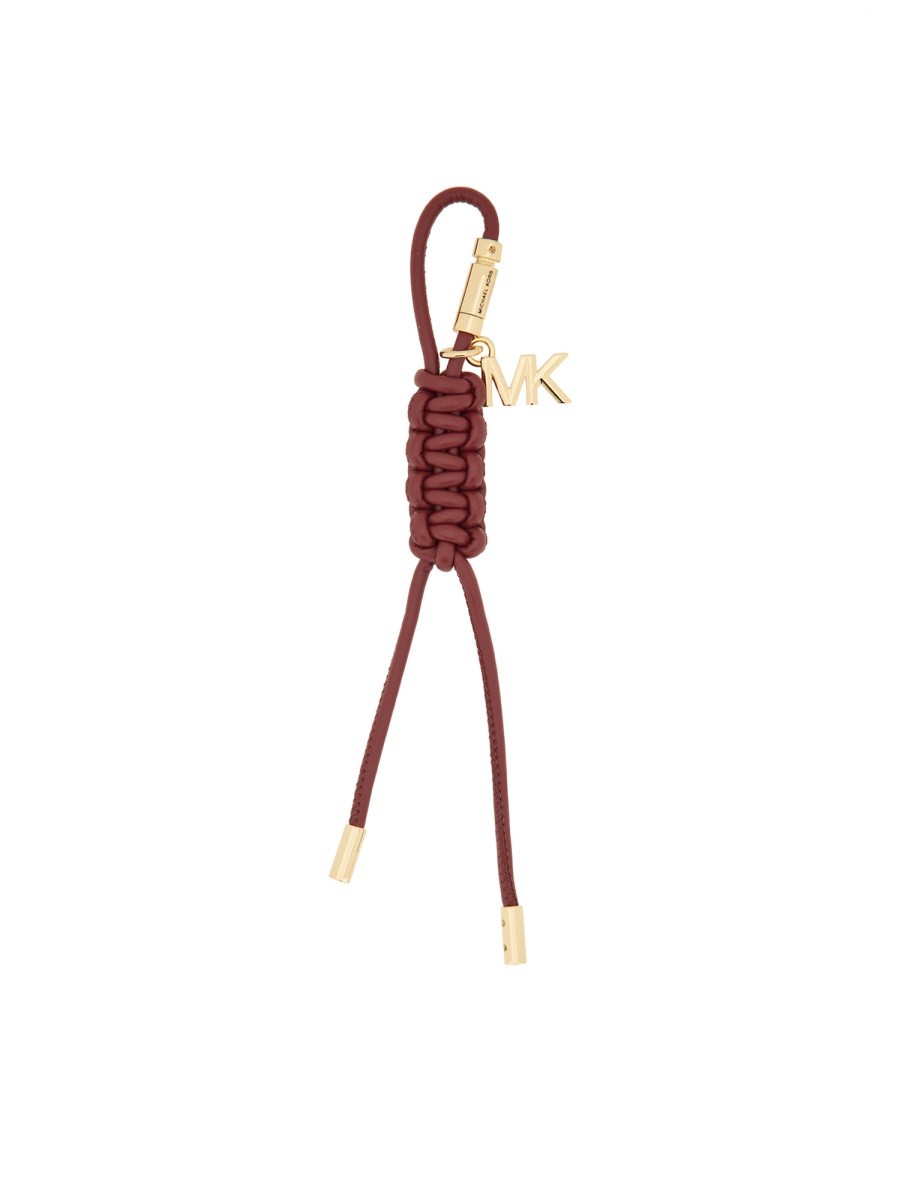 BAG CHARM WITH LOGO