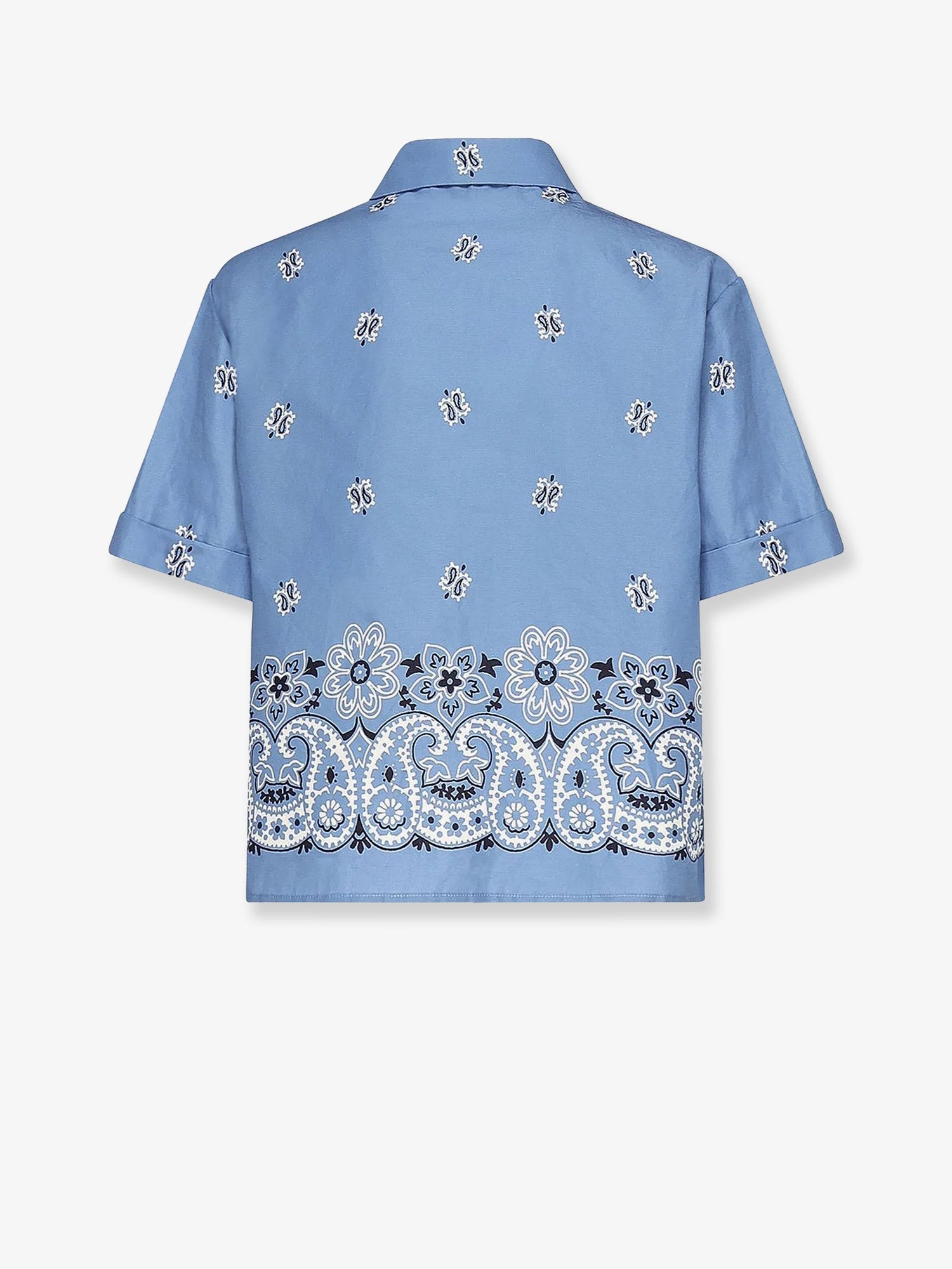 Bandana cotton and linen shirt - Image 2