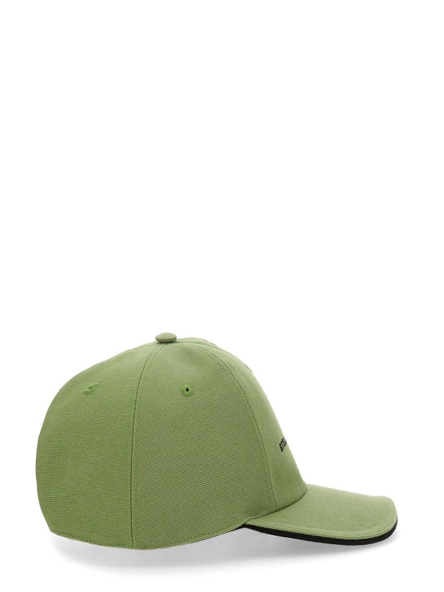 stella mccartney - BASEBALL HAT WITH LOGO EMBROIDERY - Image 2