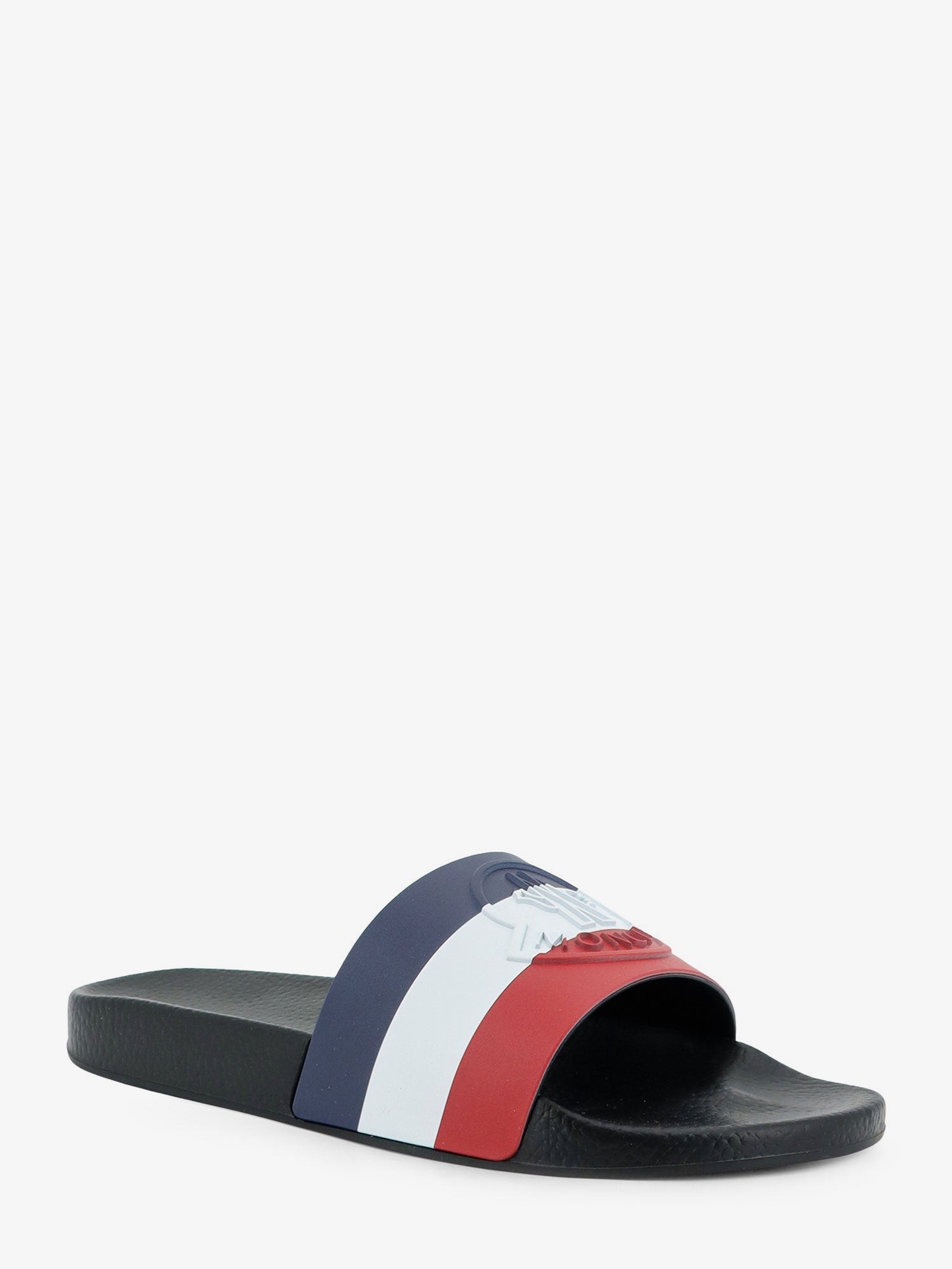 Basile rubber sandals with front logo patch - Image 2