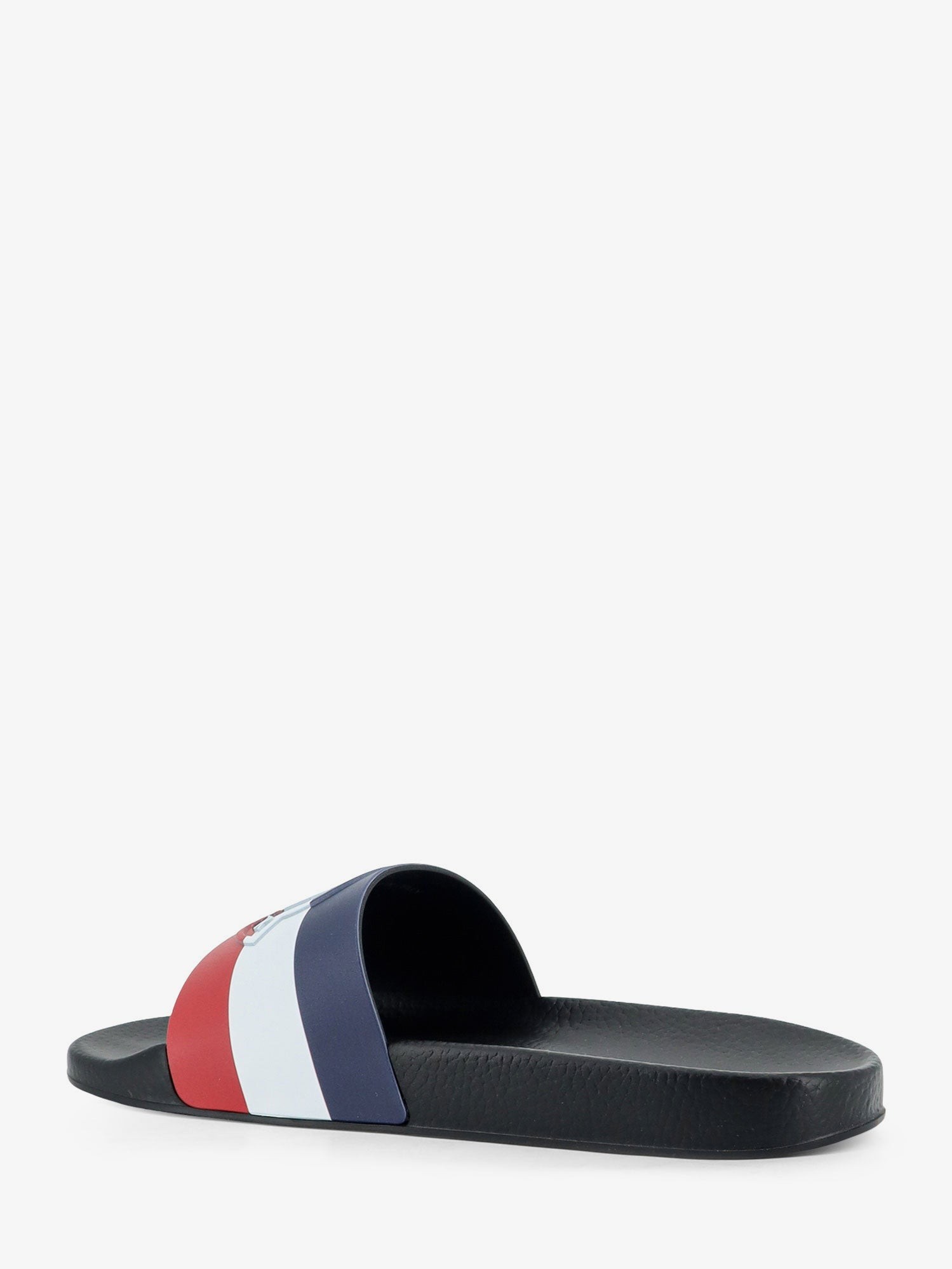Basile rubber sandals with front logo patch - Image 3