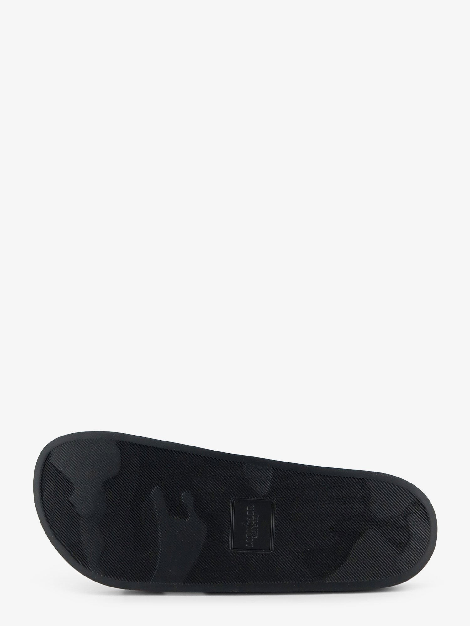 Basile rubber sandals with front logo patch - Image 4