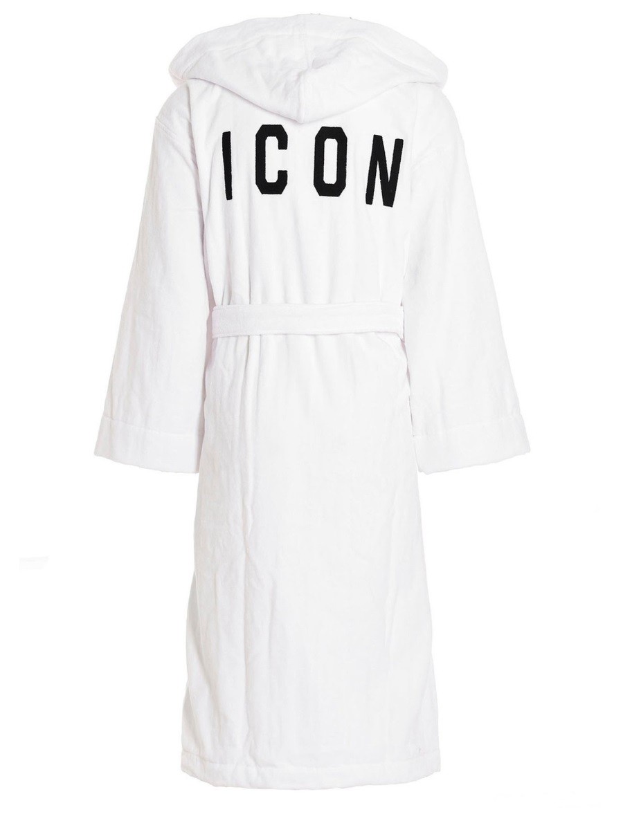 Dsquared - BATHROBE WITH LOGO - Image 2