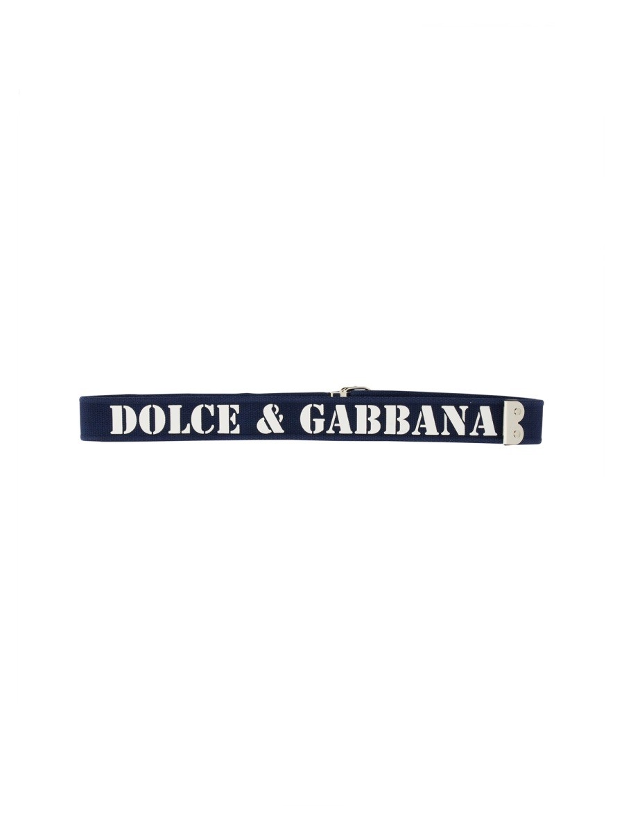 Dolce & Gabbana - BELT WITH LOGO - Image 3