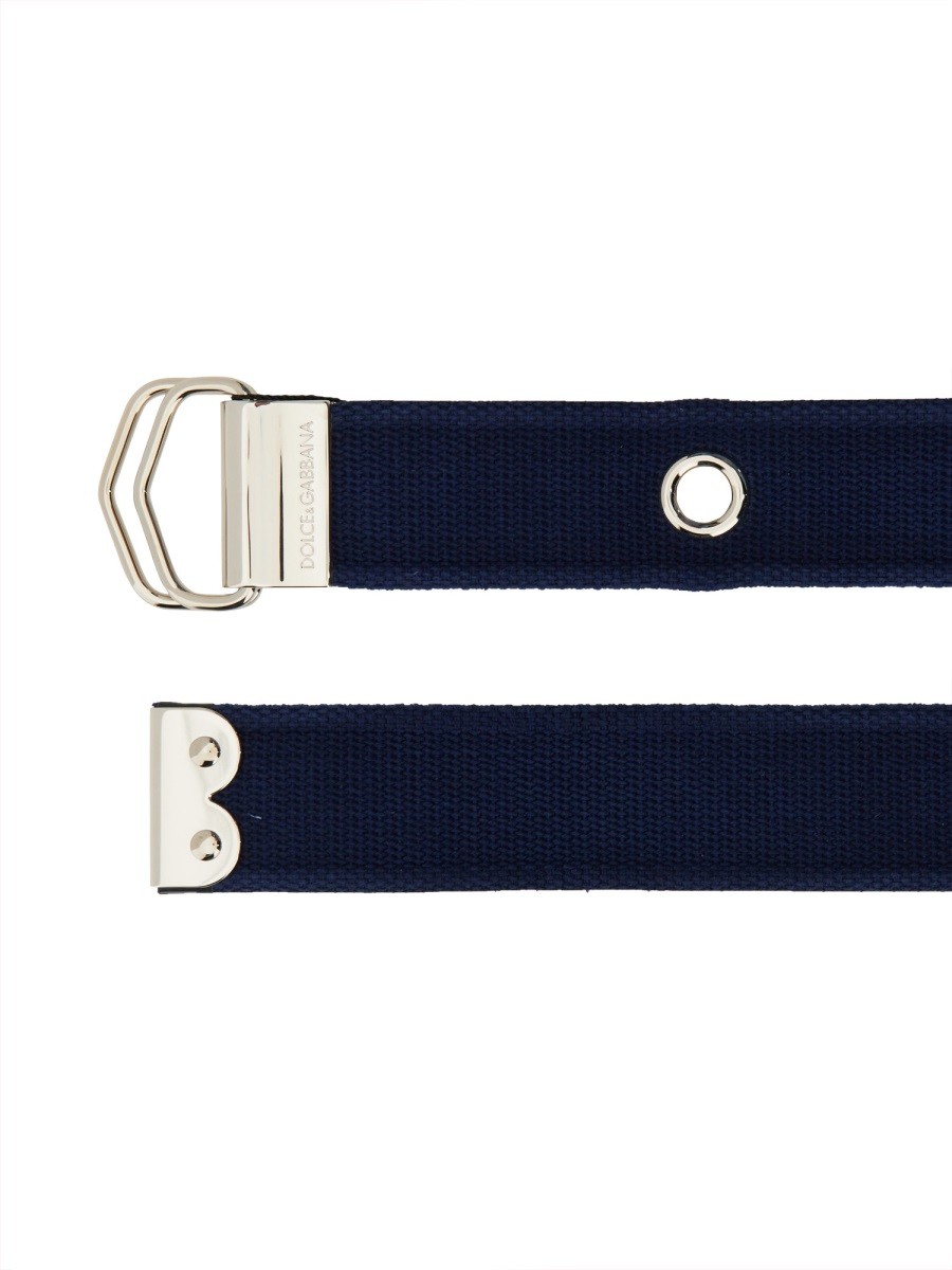Dolce & Gabbana - BELT WITH LOGO - Image 4