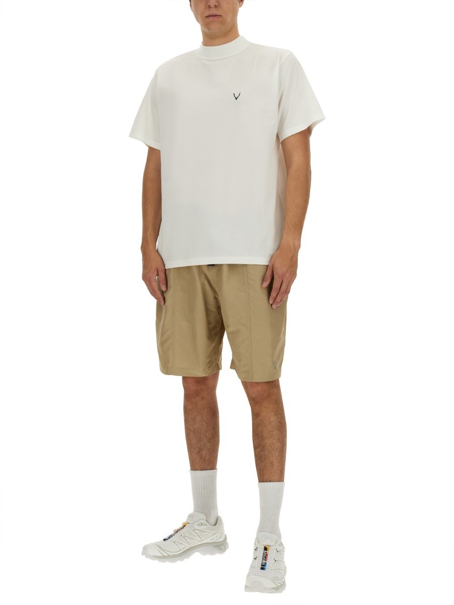 SOUTH2 WEST8 - BELTED BERMUDA SHORTS - Image 2
