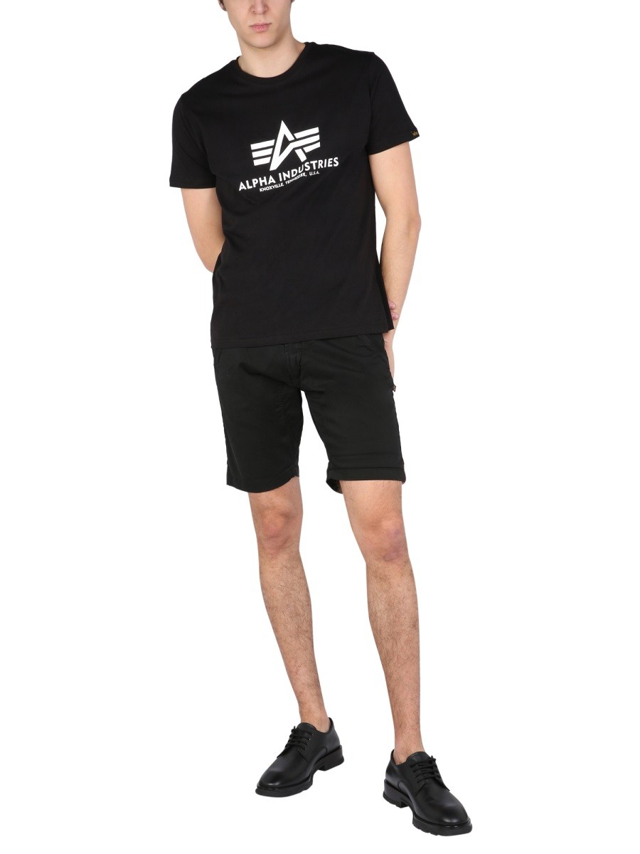 ALPHA INDUSTRIES - BERMUDA WITH LOGO - Image 2