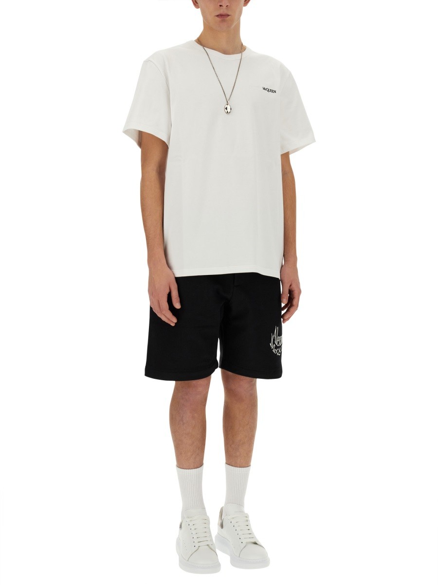 Alexander Mcqueen - BERMUDA WITH LOGO - Image 2