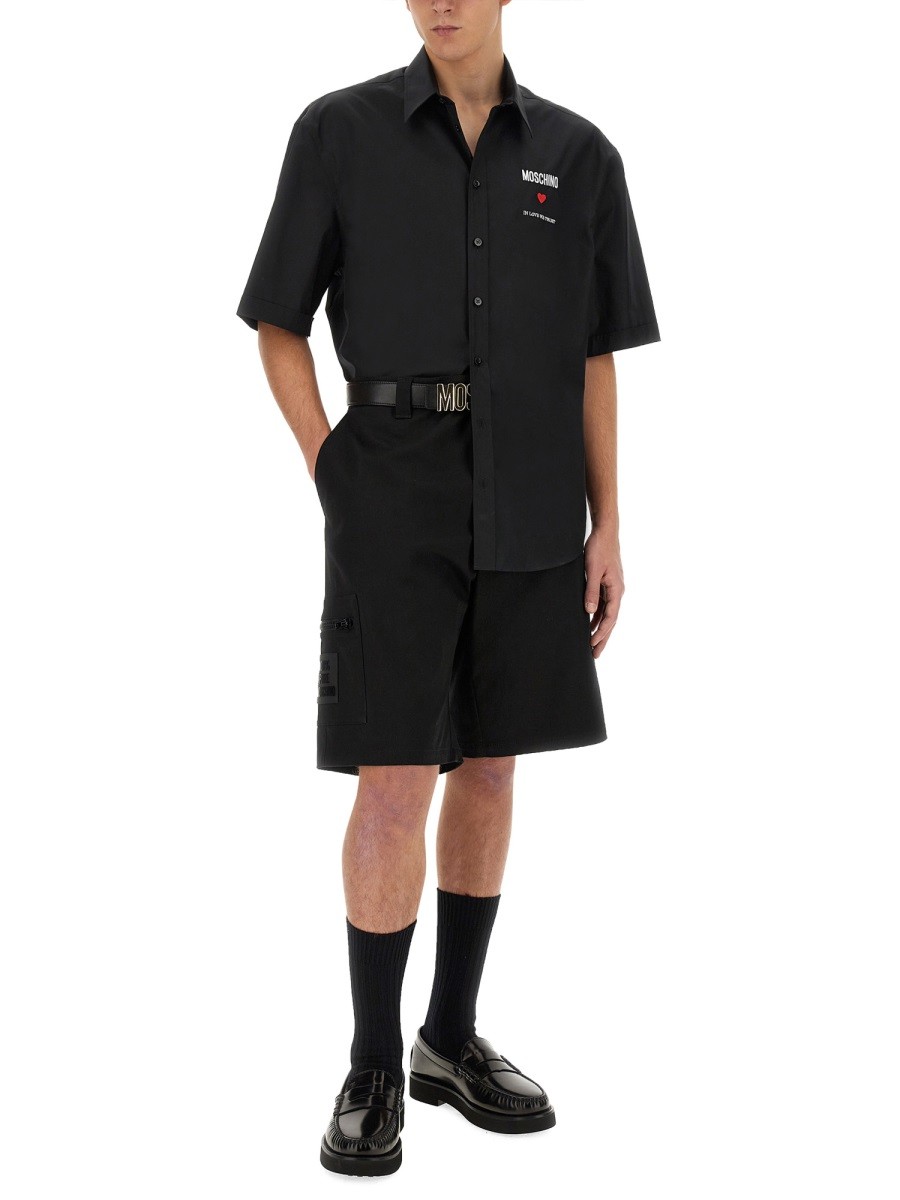Moschino - BERMUDA WITH LOGO - Image 2