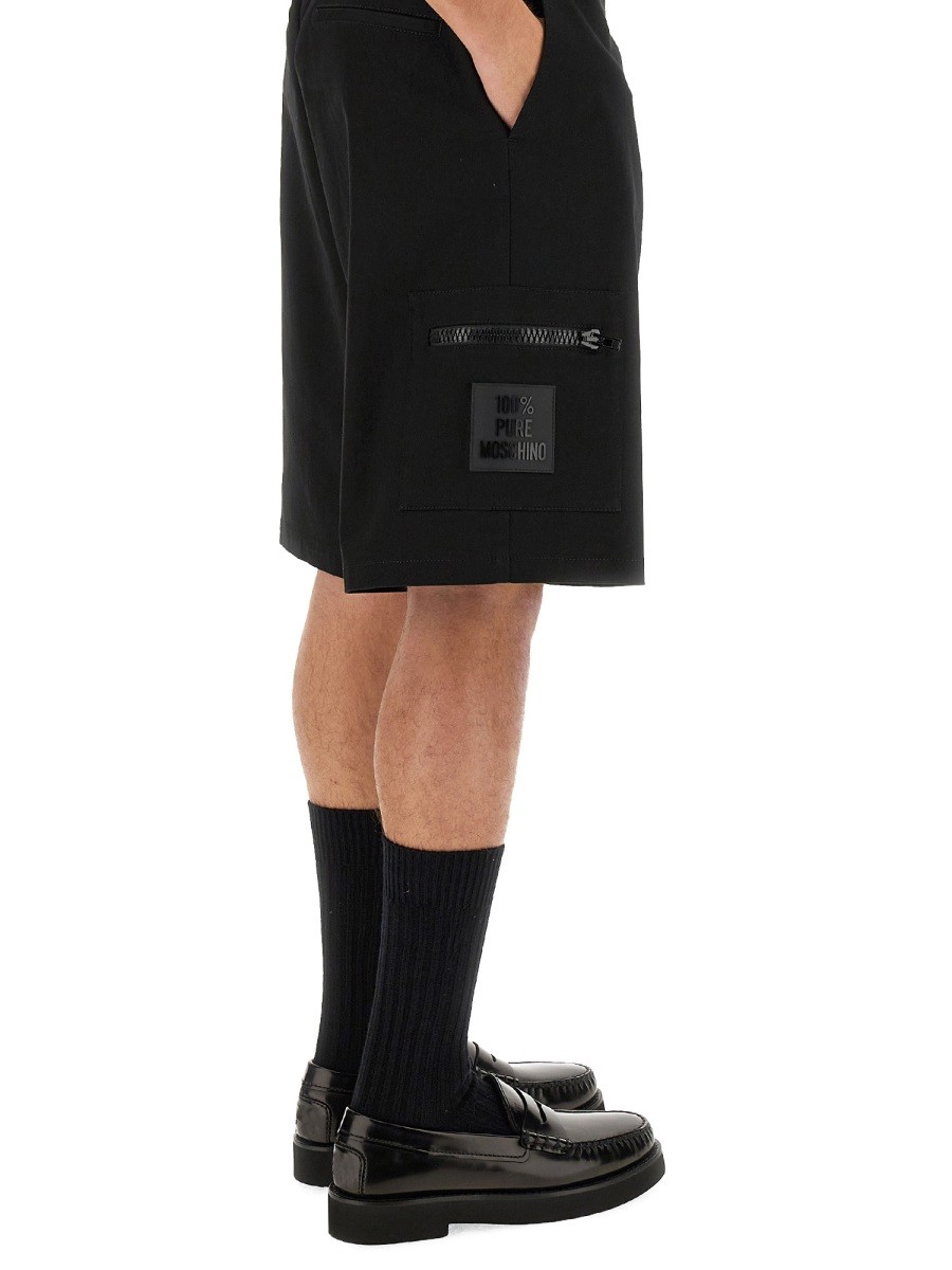 Moschino - BERMUDA WITH LOGO - Image 4