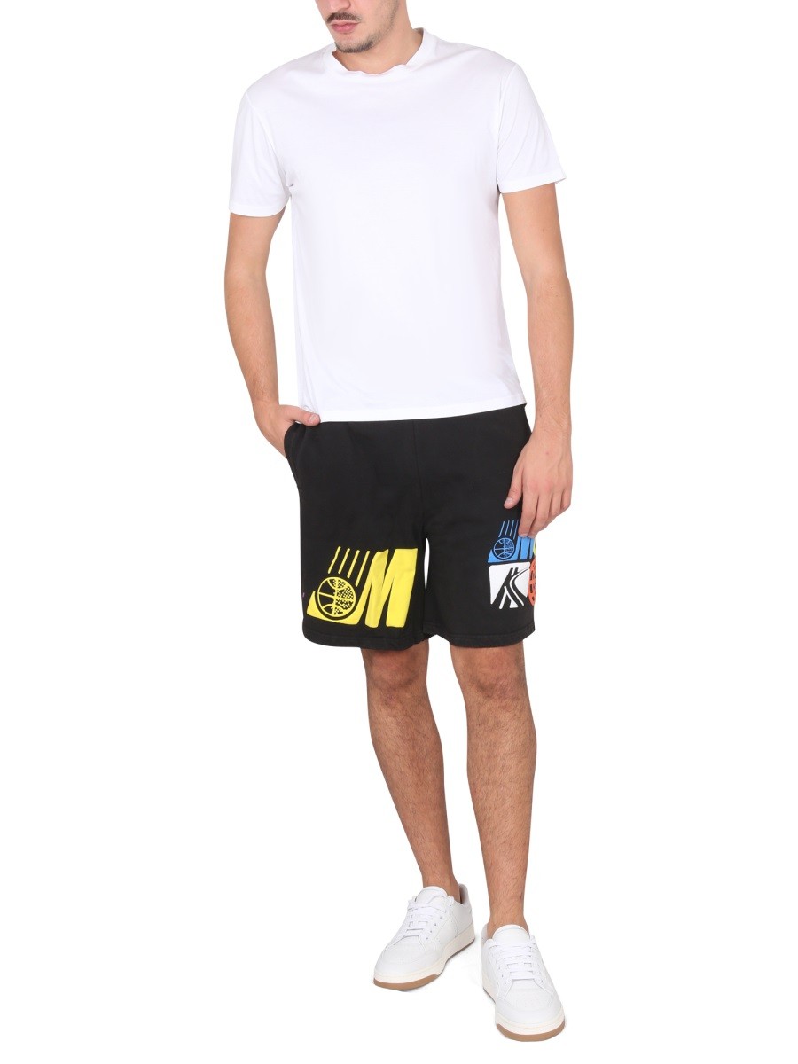 MARKET - BERMUDA WITH LOGO PRINT - Image 5