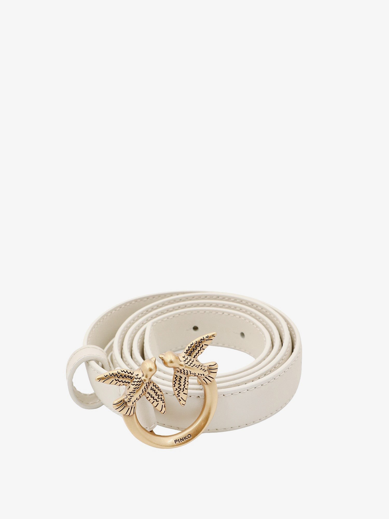 Berry leather belt - Image 3