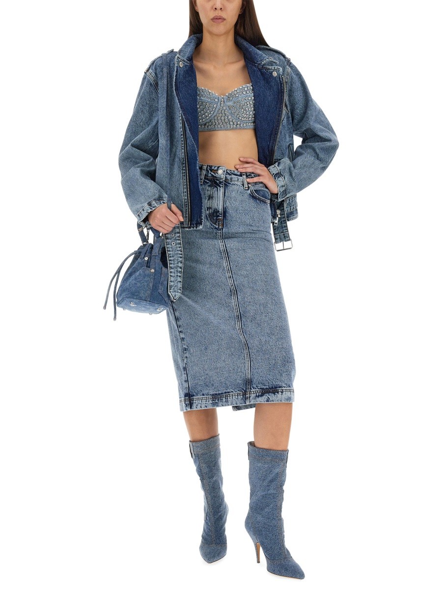 MOSCHINO JEANS - BIKER PEACE SYMBOL - Image 2