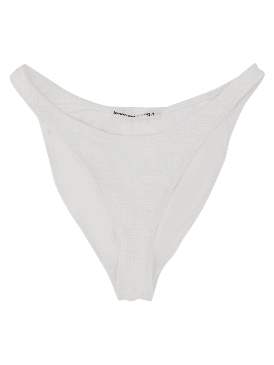 ALEXANDERWANG.T BIKINI BRIEFS WITH LOGO