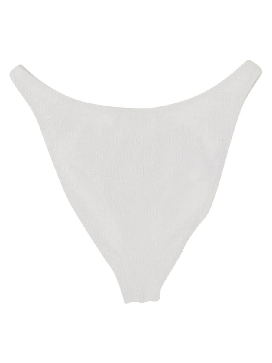 ALEXANDERWANG.T - BIKINI BRIEFS WITH LOGO - Image 3