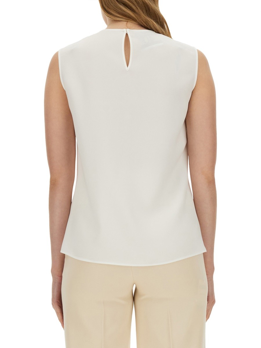 Moschino - BLOUSE WITH HEART APPLIQUE - Image 3