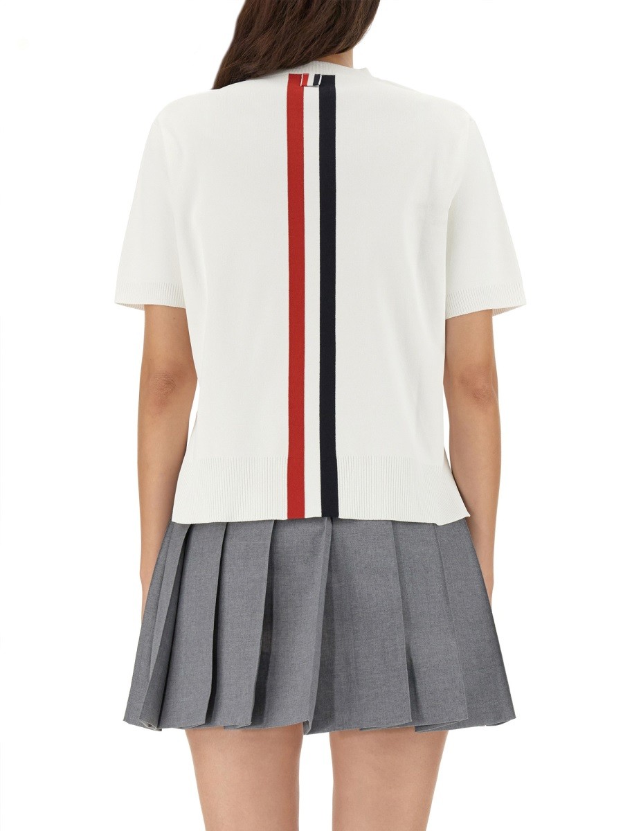 THOM BROWNE - BOXY FIT T-SHIRT - Image 4