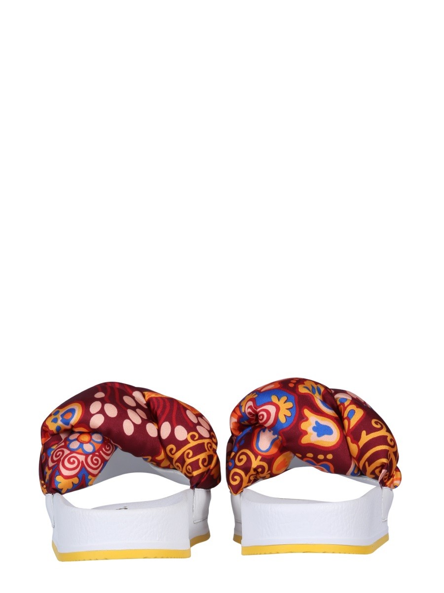 LA DOUBLEJ - BRAID SLIDE SANDALS - Image 3