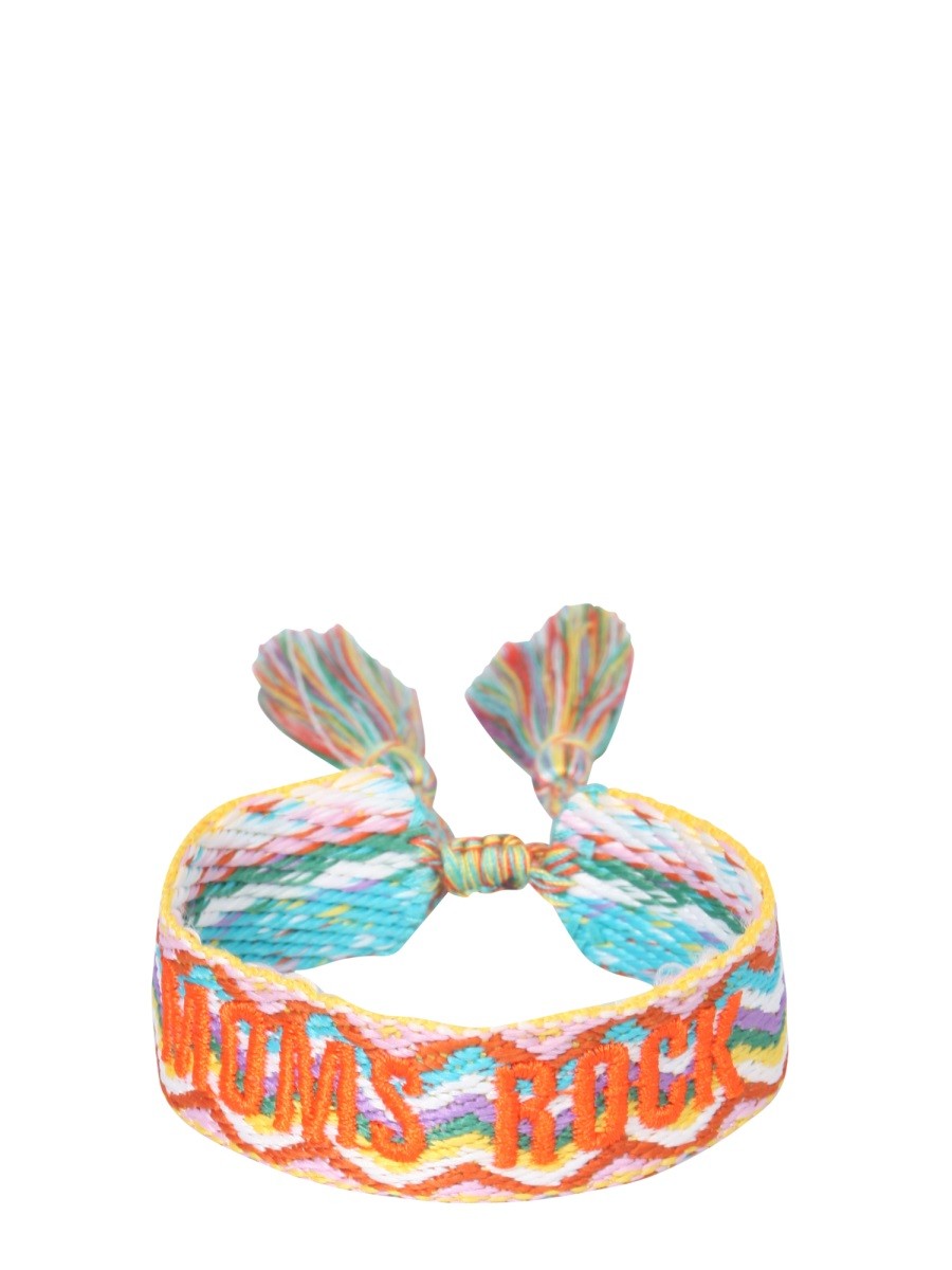 LABEL K BRAIDED FABRIC BRACELET - Image 2