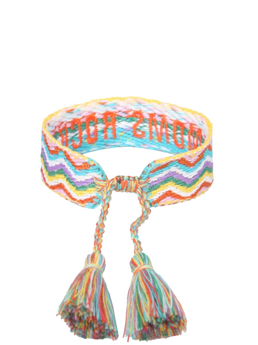 LABEL K BRAIDED FABRIC BRACELET - Image 3