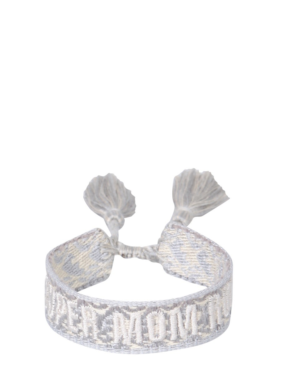 LABEL K BRAIDED FABRIC BRACELET - Image 2