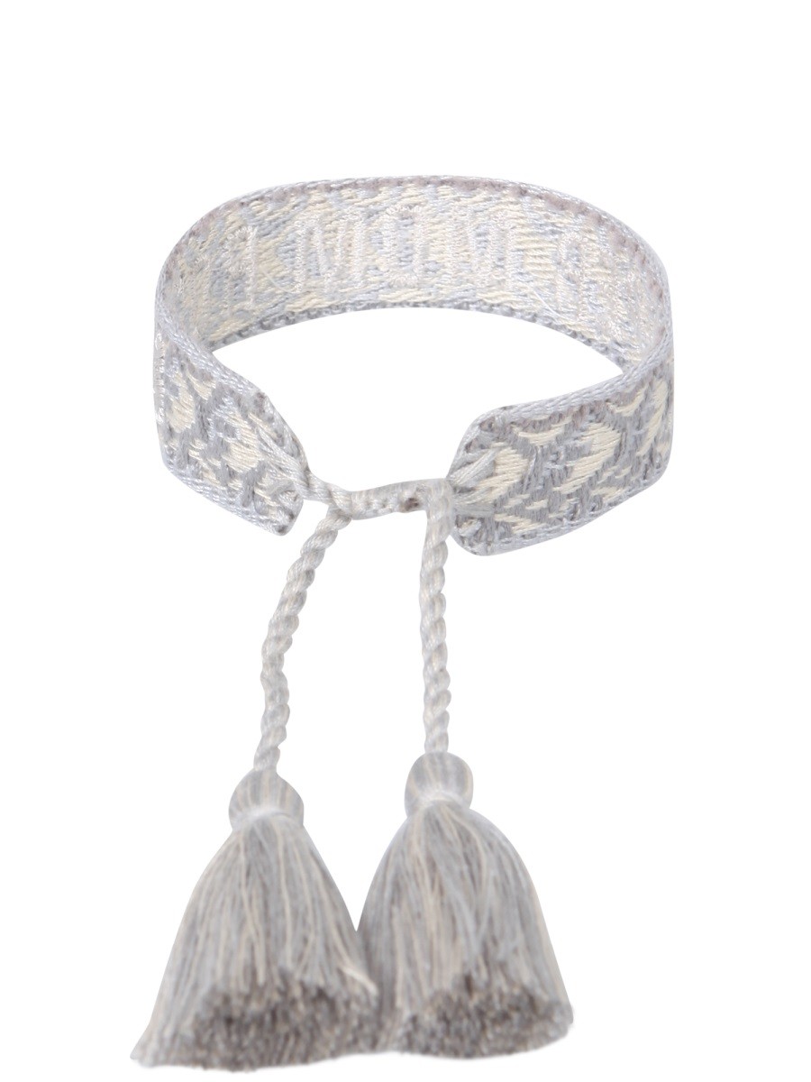 LABEL K BRAIDED FABRIC BRACELET - Image 3