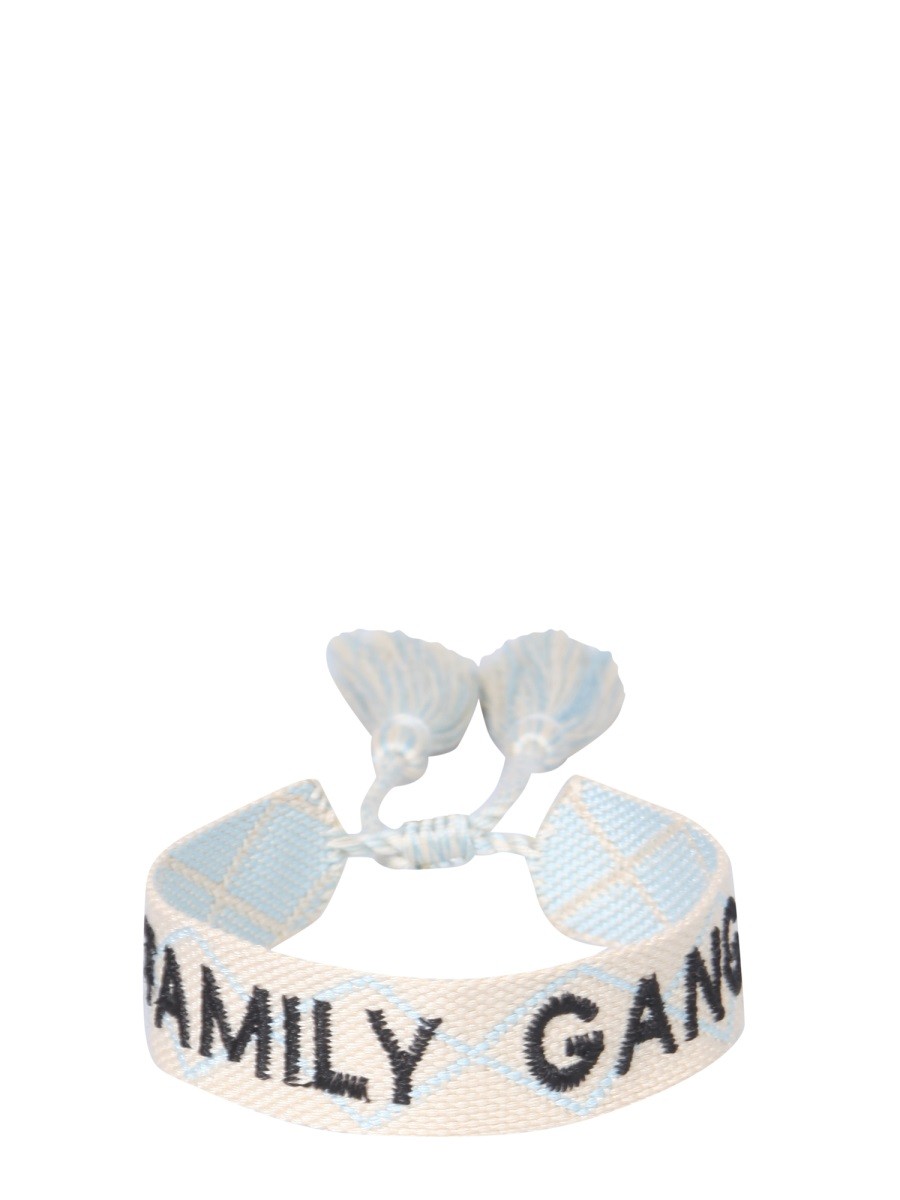 LABEL K BRAIDED FABRIC BRACELET - Image 2