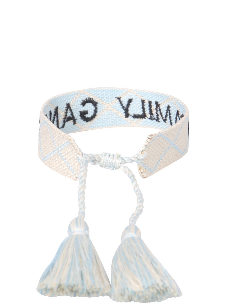LABEL K BRAIDED FABRIC BRACELET - Image 3