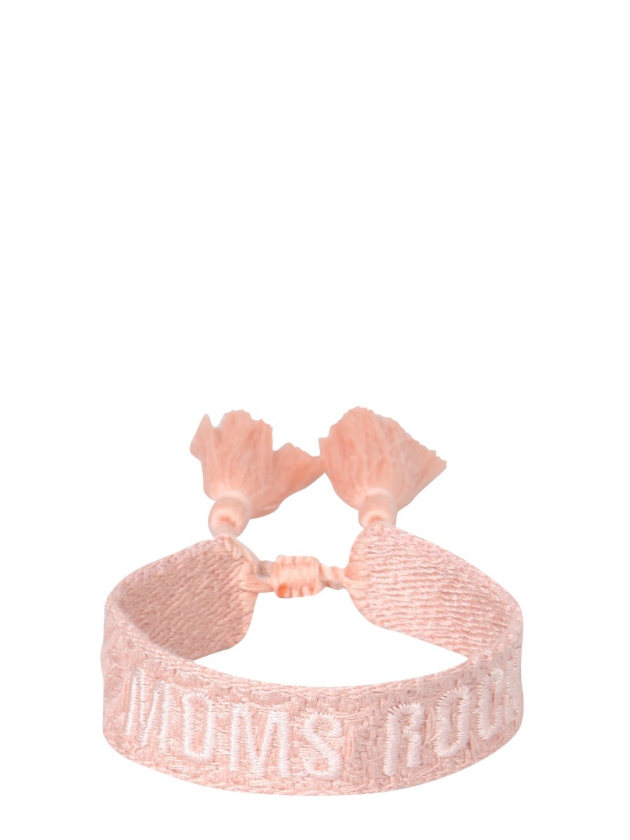 LABEL K BRAIDED FABRIC BRACELET - Image 2