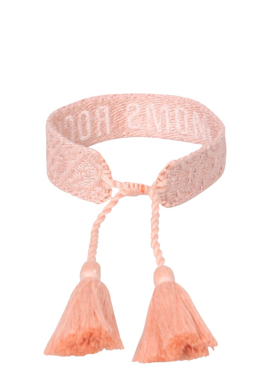 LABEL K BRAIDED FABRIC BRACELET - Image 3