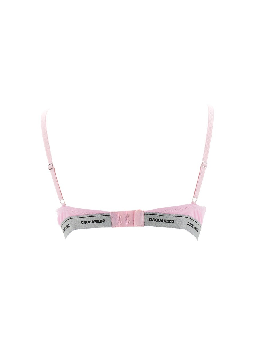 Dsquared - BRALETTE WITH LOGO - Image 3