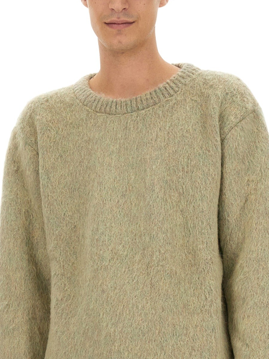 LEMAIRE - BRUSHED WOOL SWEATER - Image 4