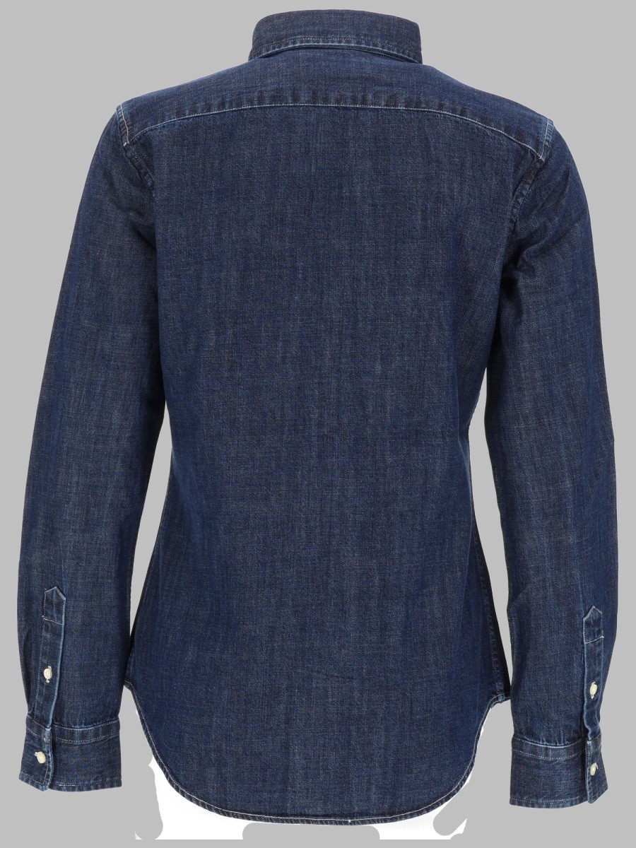 CAMICIA IN DENIM CON LOGO - Image 2