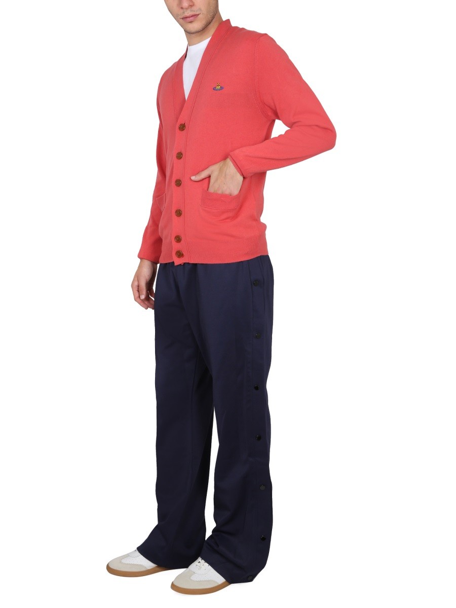 Vivienne Westwood - CARDIGAN WITH ORB EMBROIDERY - Image 2