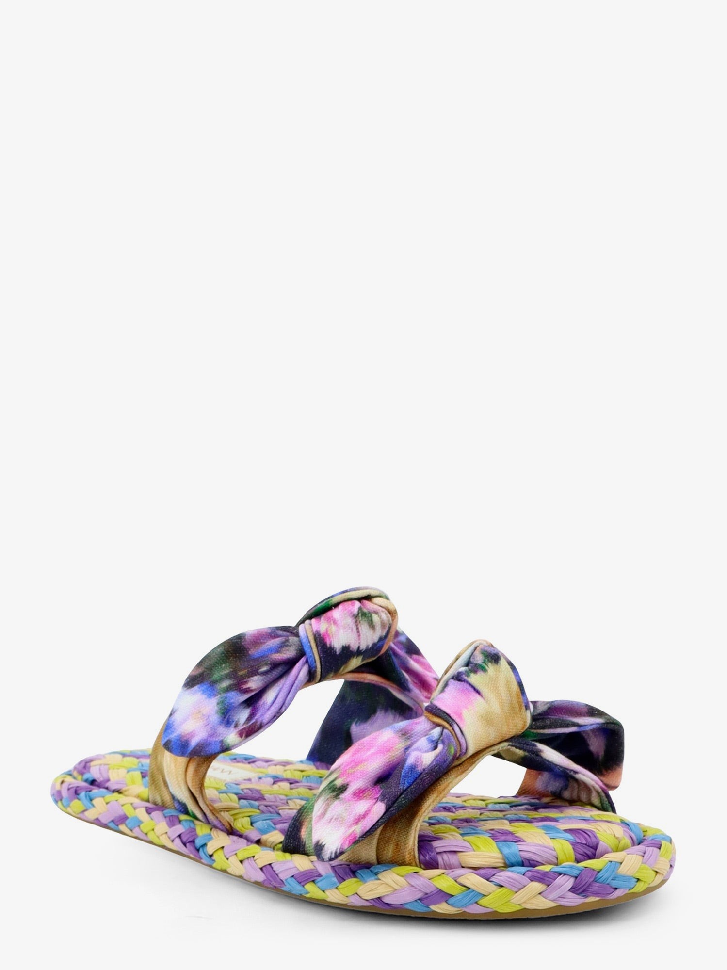 Carousel multicolored raffia sandals - Image 2