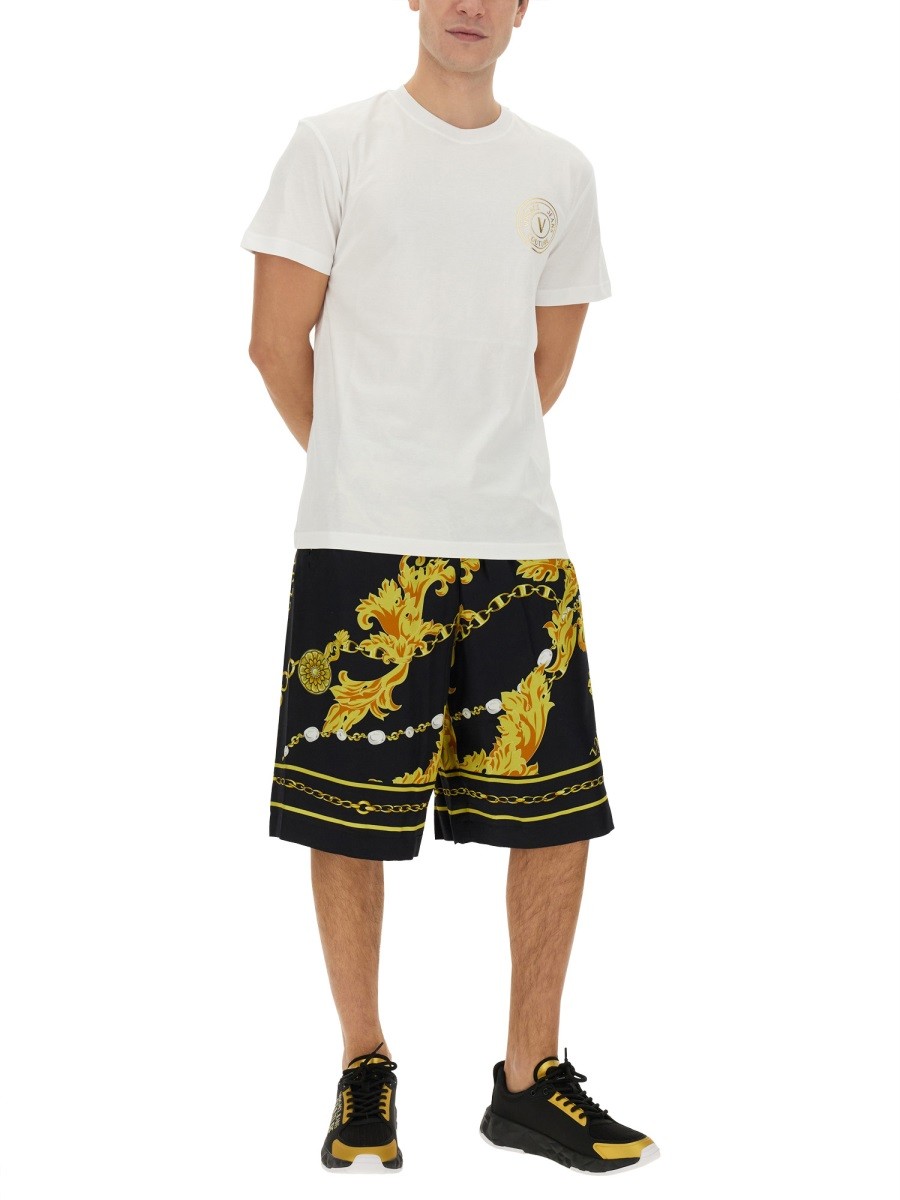 Versace Jeans Couture - "CHAIN COUTURE" BERMUDA SHORTS - Image 2
