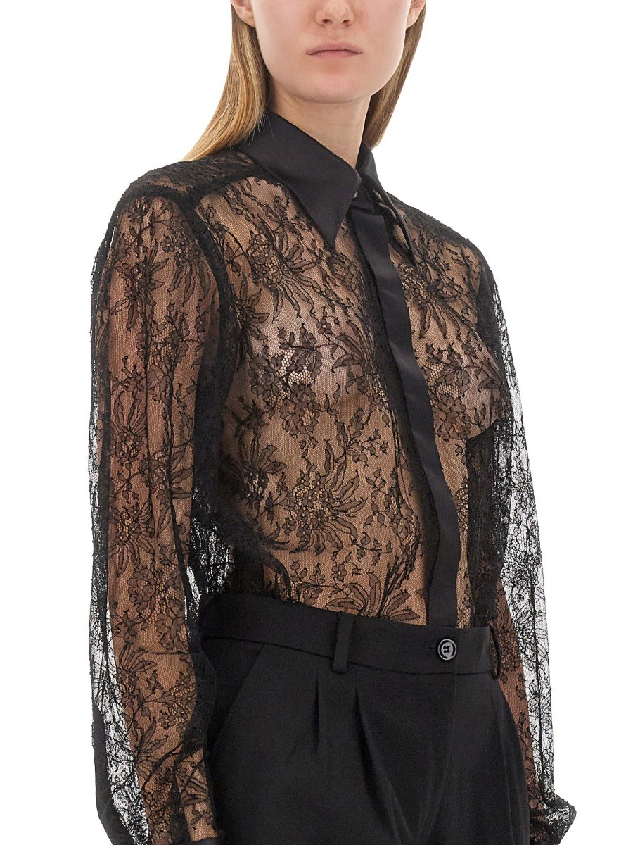 Dolce & Gabbana - CHANTILLY LACE SHIRT - Image 3
