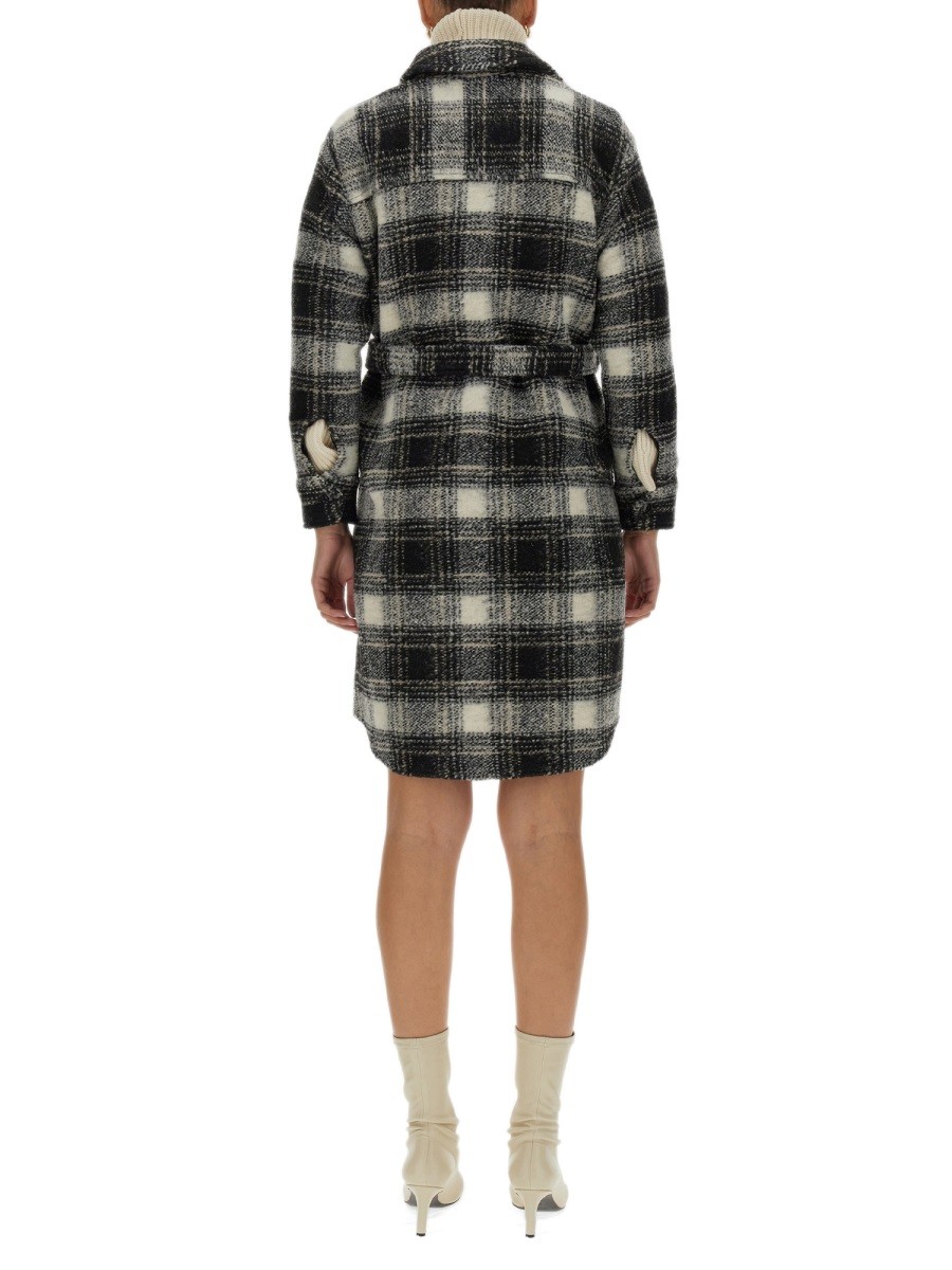 Woolrich - CHECK PRINT COAT - Image 3