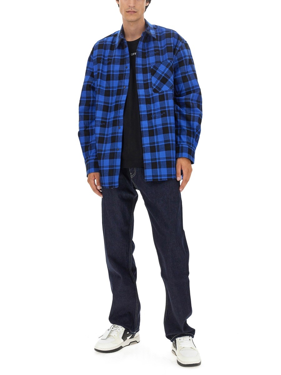 Off-white - CHECK PRINT SHIRT - Image 2