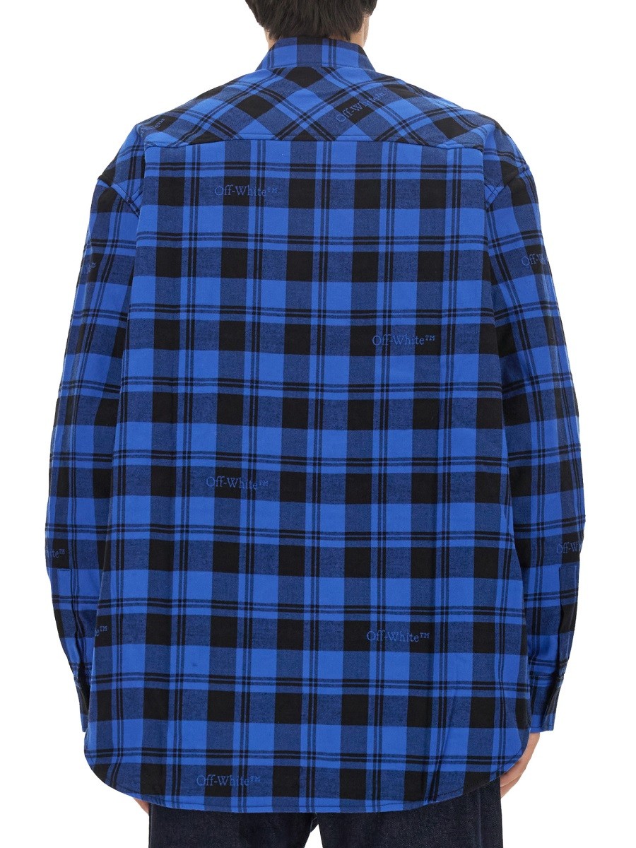 Off-white - CHECK PRINT SHIRT - Image 3