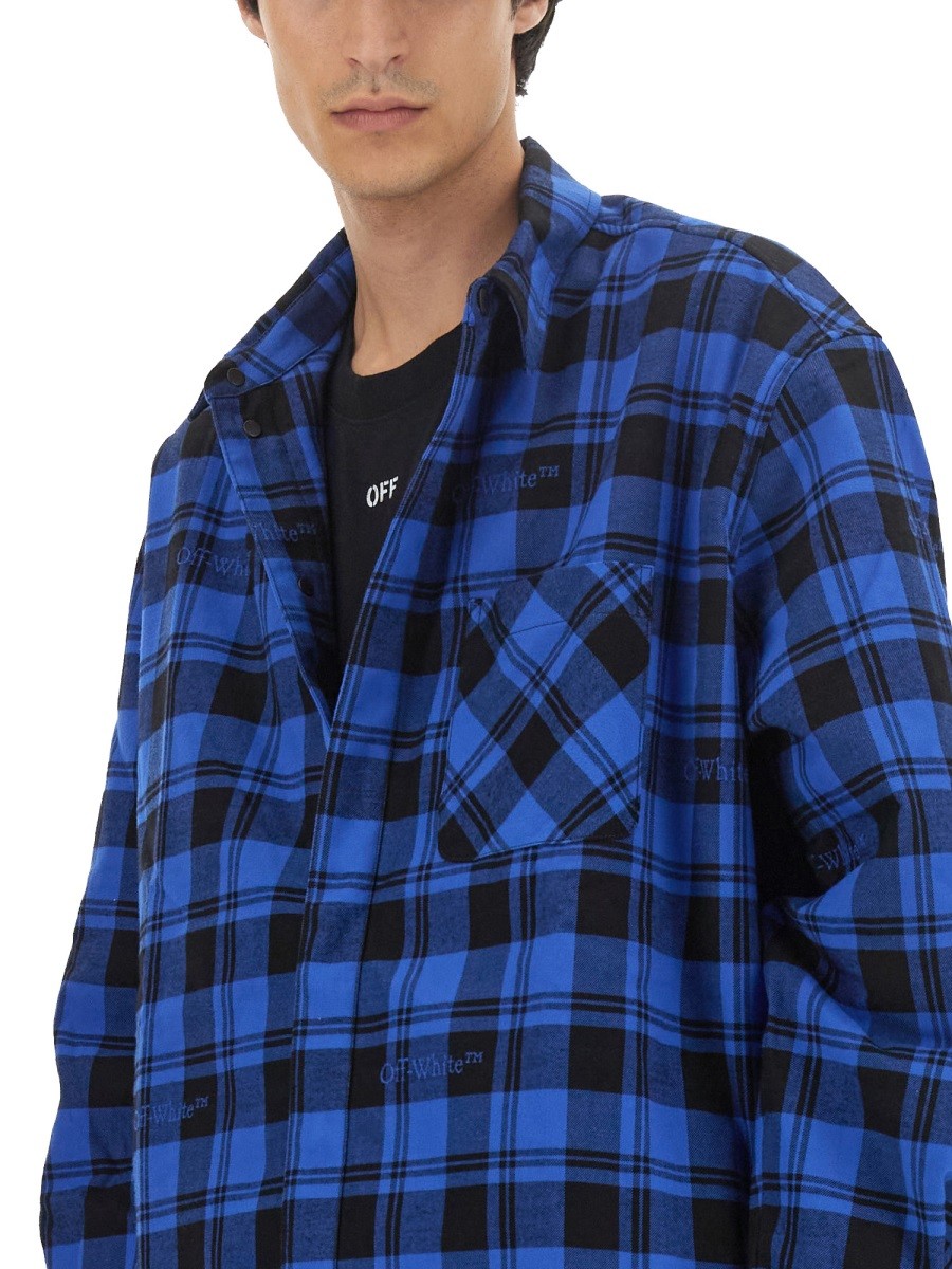 Off-white - CHECK PRINT SHIRT - Image 4