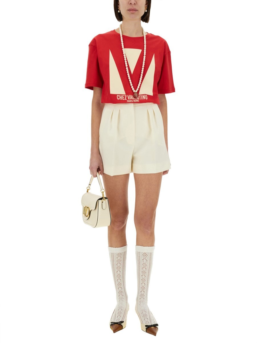 "CHEZ VALENTINO" PRINT T-SHIRT - Image 2