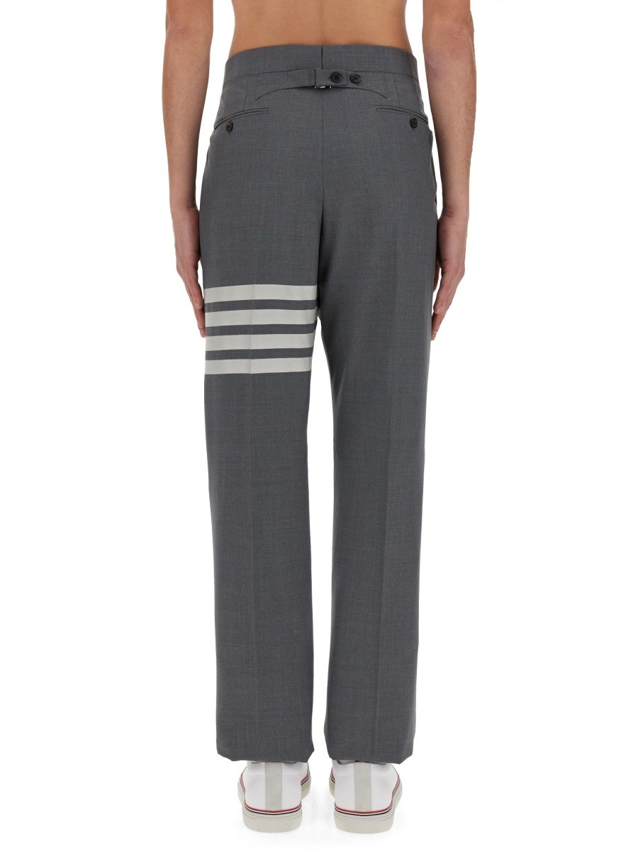 THOM BROWNE - CLASSIC PANTS WITH MARTINGALE - Image 7