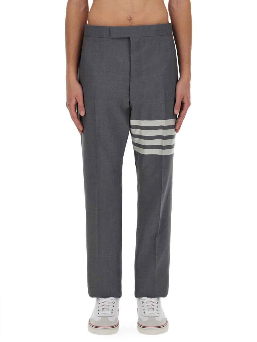 THOM BROWNE CLASSIC PANTS WITH MARTINGALE