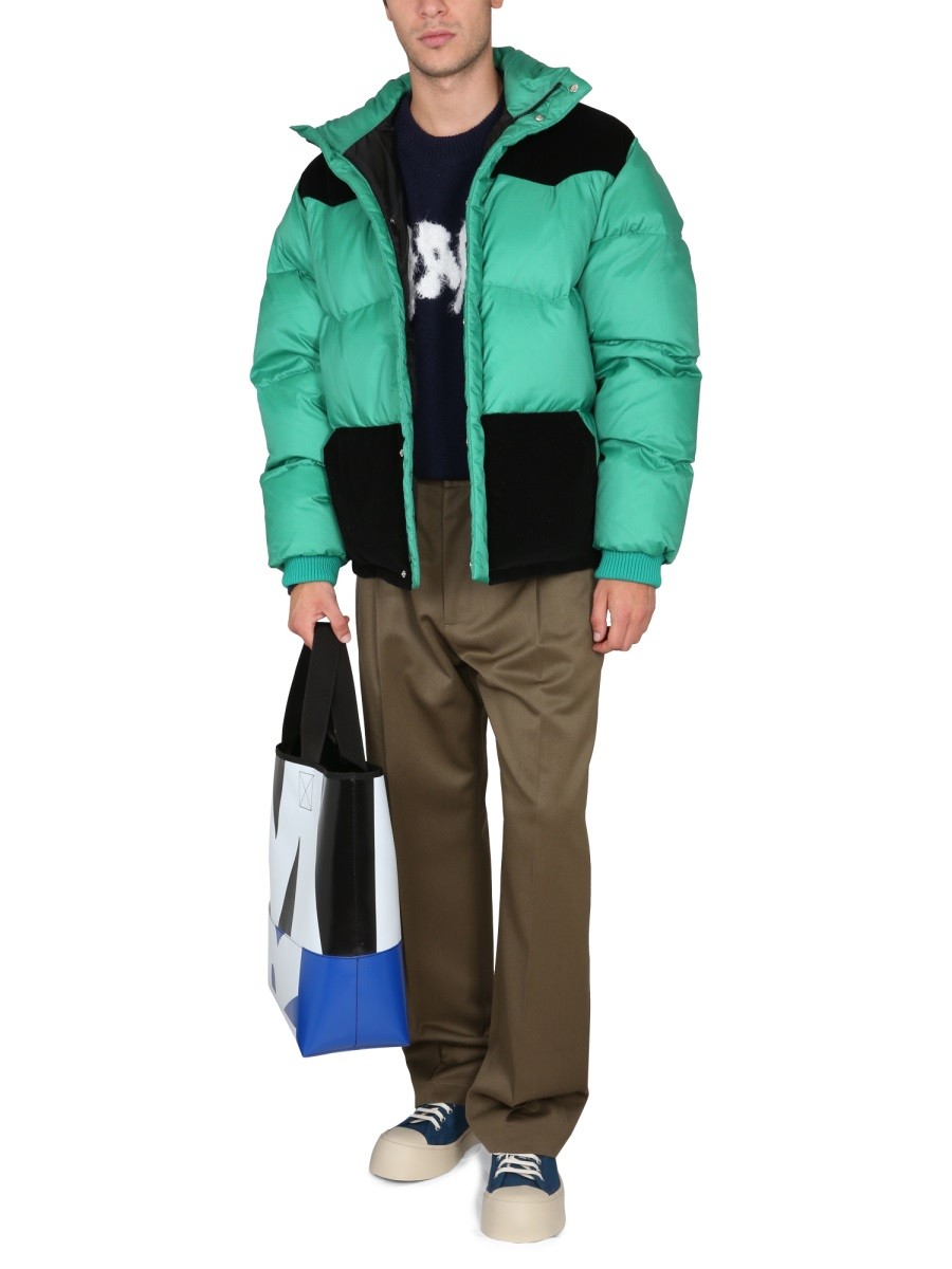 Marni - COLOR-BLOCK DOWN JACKET - Image 2